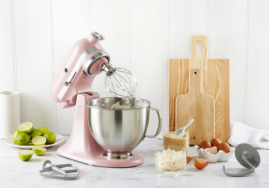 artisan küchenmaschine mit kippbarem motorkopf ksm192 3-teiliges pasta-aufsatz-set
