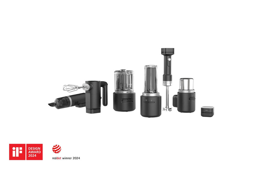 kabellose kaffeemühle schwarz matt