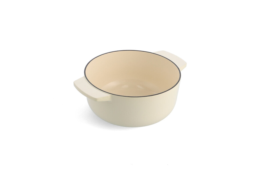 antihaft-auflaufform 26 cm keramikbeschichtet mandelcreme