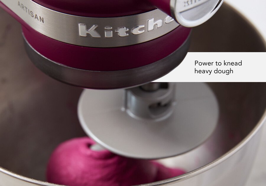 artisan standmixer mit kippbarem kopf – rote bete ksm195