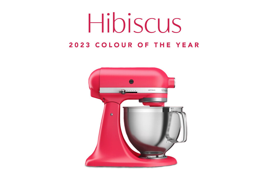 artisan standmixer mit kippbarem kopf - hibiskus ksm195